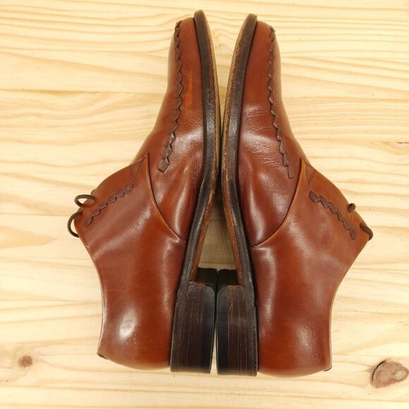 Barker Earls Barton Men\'s Derby Oxfords Sz 8.5 Brown Leather Moc Toe Dress Shoes main image 10